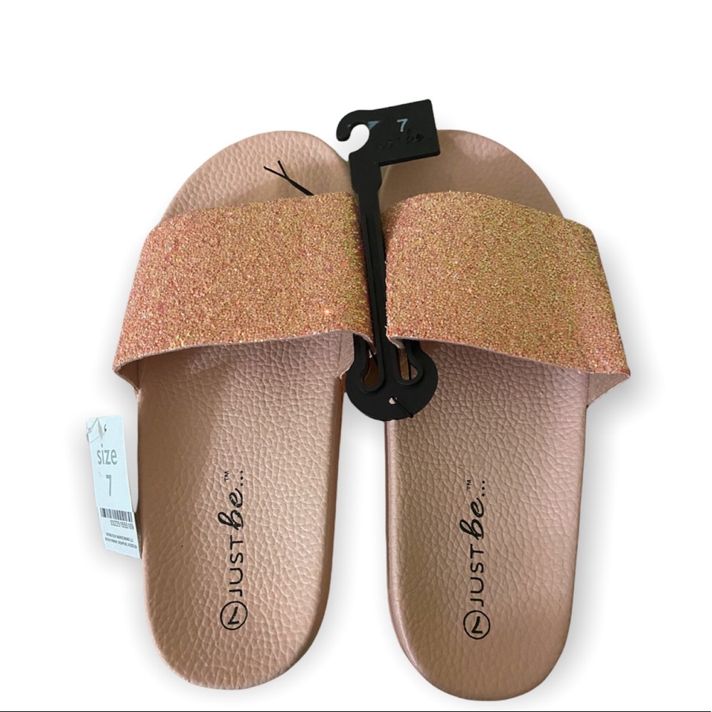 🩴 Brand New Pink Glittery Sandals 🩴